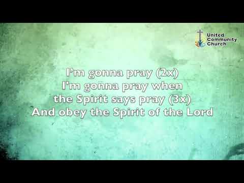 I'm Gonna Sing when the Spirits says sing (Cover by United Community Church)