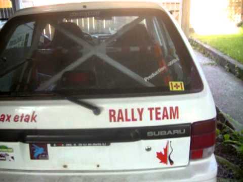 Subaru Justy Rally Car