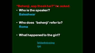 There is a Girl by the Tracks Extracts