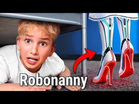I Survived ROBO Babysitter in 24 Hours!
