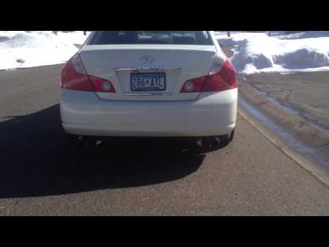 2006 M35X with Megan Axleback Exhaust