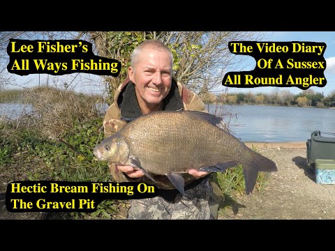 Hectic Bream Fishing On The Gravel Pit