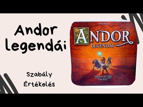 Ez egy nehéz feladat lesz: Andor legendái társasjáték játékbemutató és szabályismertető