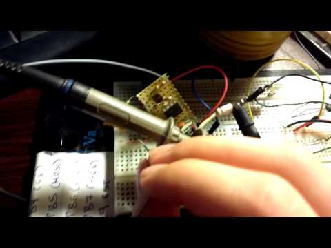 aFSK modulator using a 555 timer