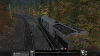 Train Simulator Classic - [GE C30-7] - CSX-C30 on Clinchfield Railroad (3/3) - 4K UHD