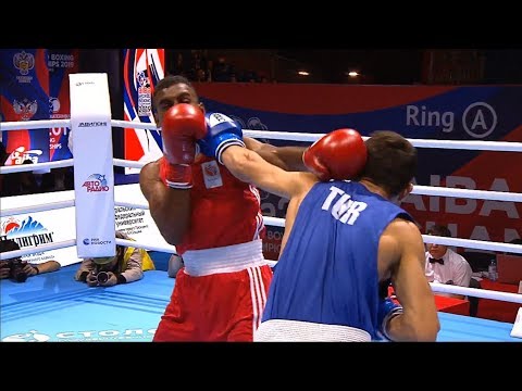 Round of 32 (69kg) JAMES Delano (NED) vs EKINCI Necat (TUR) /AIBA World 2019