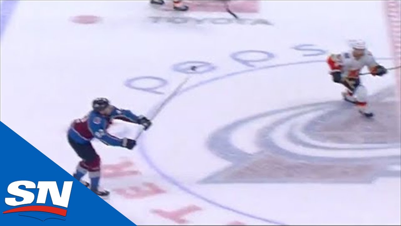 Vidéo: Gabriel Landeskog a VOLÉ la RONDELLE....dans le CIEL...