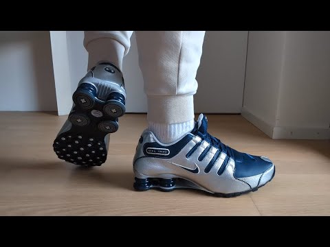 Presenting my Collection: Nike Shox NZ Silver-Navyblue