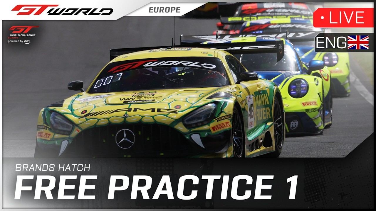 LIVE | Free Practice 1 | Brands Hatch 2026