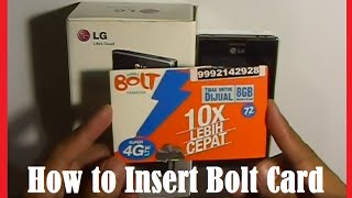 Download lagu How to Insert Bolt SIM Card on the Phone mp3