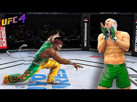 Eddy Gordo vs. Old Bruce Lee (EA sports UFC 4)