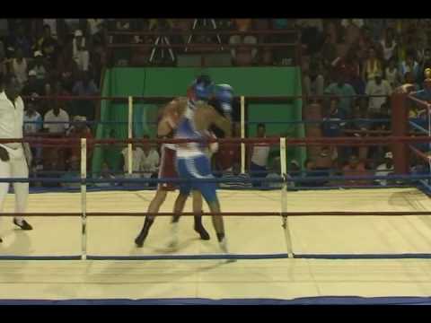 Zac Dunn boxing in Cuba