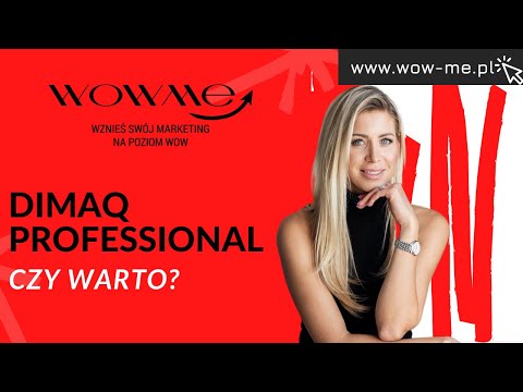 DIMAQ PROFESSIONAL- czy warto? Nikt Ci tego nie powie. Sprawdź cały materiał!