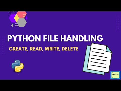 Deleting A File In Python File Handling In Python Programming