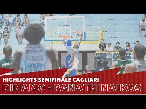 SEMIFINALE TORNEO CAGLIARI | HIGHLIGHTS DINAMO - PANATHINAIKOS