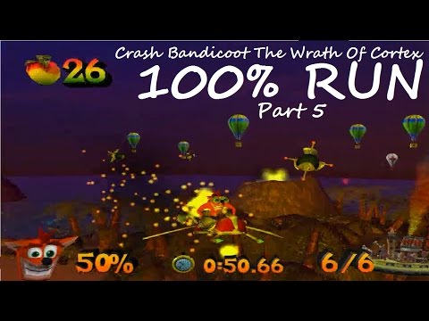 Crash Bandicoot The Wrath Of Cortex PS2 Gameplay PART 5 100% Run FINALE 106%