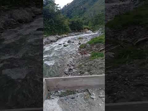construcción de puente en la quebrada del Corregimiento la Granja de Ituango Antioquia