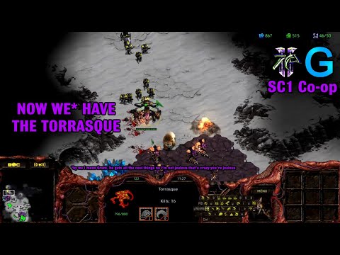Starcraft 1 Co-op with GiantGrantGames - Brood War Zerg Part 1