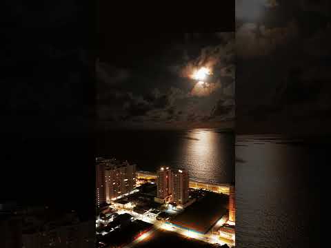 Super lua em Santa Catarina Piçarras veja