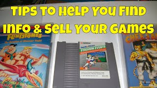 Tips Seeking Info And Selling Video Games