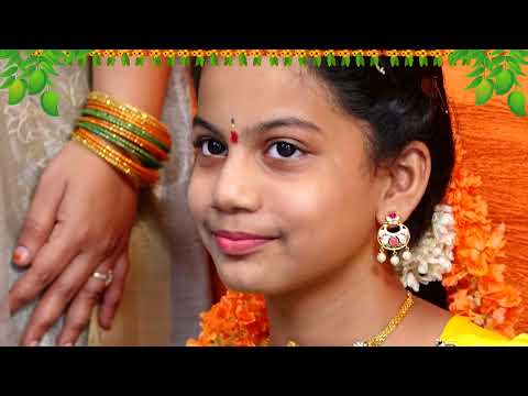 Brahmini Puberty Function Invitation | Emotica Studios | Vishnu Vallabh
