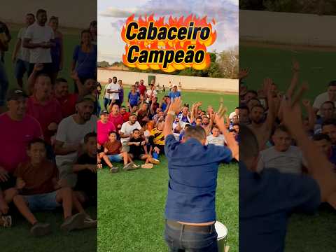 Comemoração estilo remada Norueguesa. Cabaceiro campeão em Cristalândia do Pi