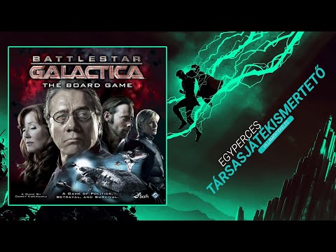 Egyperces társasjátékismertető | #51. Battlestar Galactica - Game-Obscura