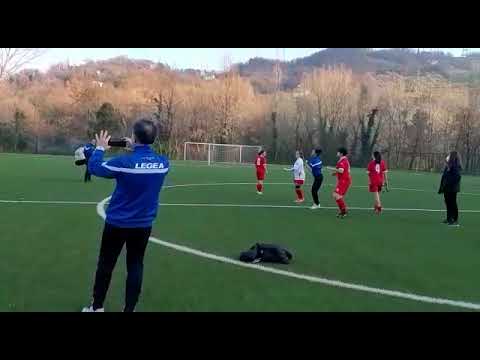 Pucetta U15 femminile nazionale. Terzo tempo in danza dopo il match contro il Teramo