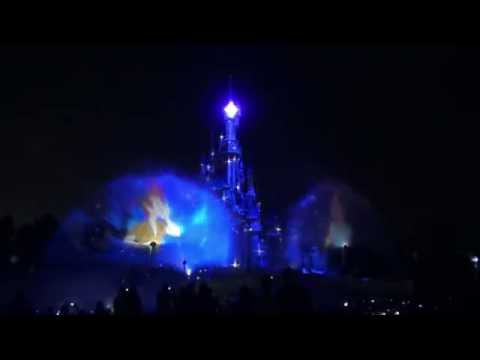 Disney Dreams Spectacular Night Time Full Show at Disneyland Paris, October 2014