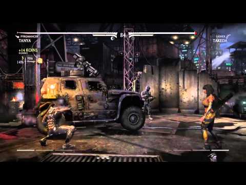 Mortal Kombat X - Tanya vs Takeda match