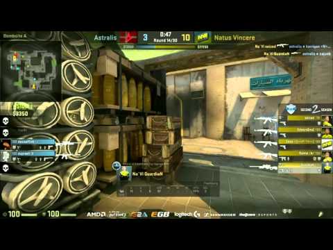 GuardiaN AWP rips jumping head - Natus Vincere vs Astralis CS:GO Counter Pit League Season 2 Finals