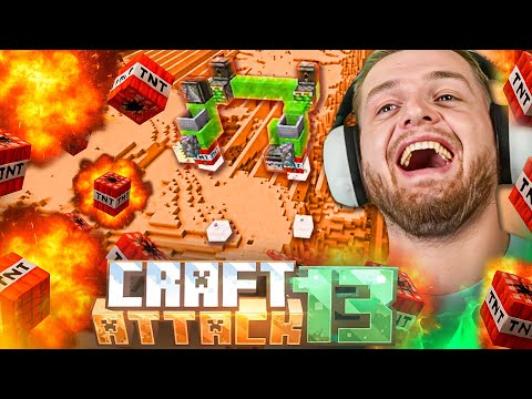 💥😱Die GRÖßTE SPRENGUNG in Craft Attack 13! - Wir ZERFETZEN ALLES für den GOLEM
