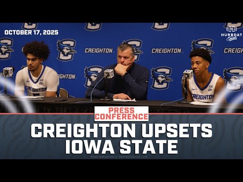 Creighton Basketball Takes Down Iowa State | Postgame Press Conference