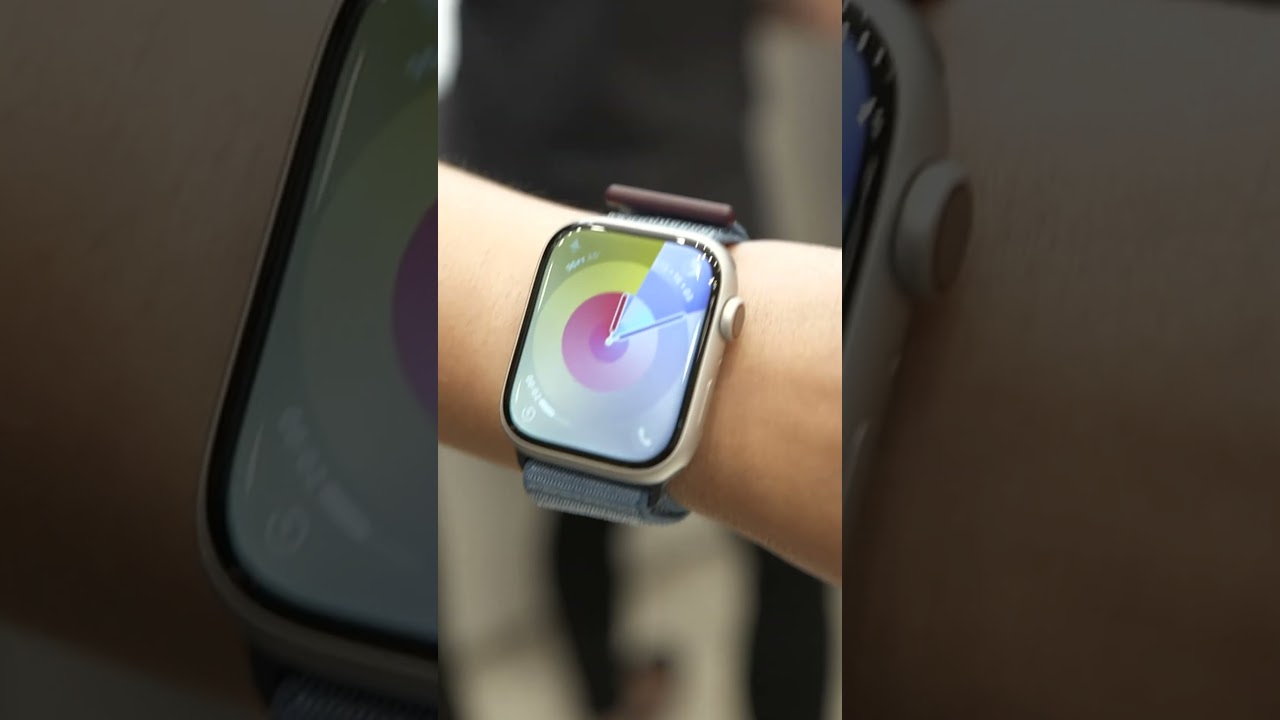Apple Watch Series 9 Hands-On #shorts