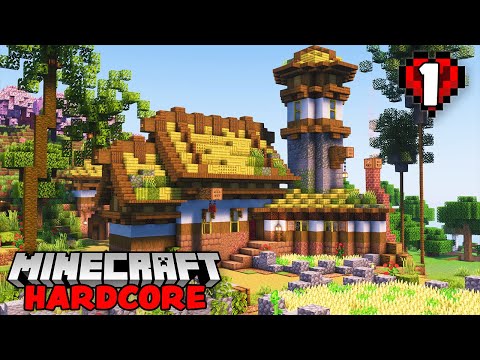 TheMythicalSausage - THE PERFECT STARTER HOUSE!!! - Ep 1 - Minecraft 1.20 Hardcore Survival Let's Play