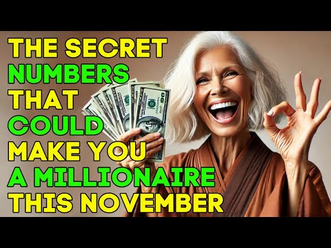 PROVEN✅November’s Hidden Numbers for Wealth || Buddhist teachings