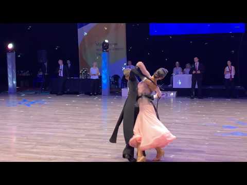 Oleksii Halaktionov - Olha Shadrina, final slowfox. Ukrainian National Championship 2019.