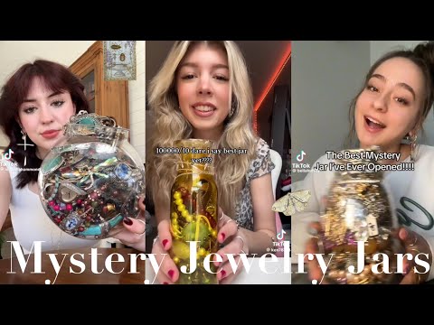 Mystery Jewelry Jar TikTok Compilation