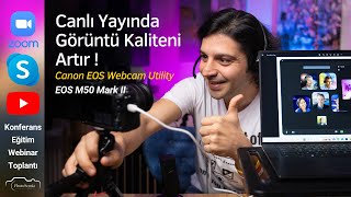 Canlı Yayında Görüntü Kaliteni Artır (Webcam / Live Stream) - ZOOM, TEAMS, SKYPE