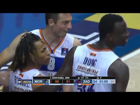 The moment when Daron Russell made history (Mornar-Barsko zlato - Zadar, 9.10.2022)