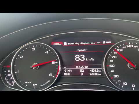 Audi a6 3.0 tdi competition 326hp 0-180 acceleration