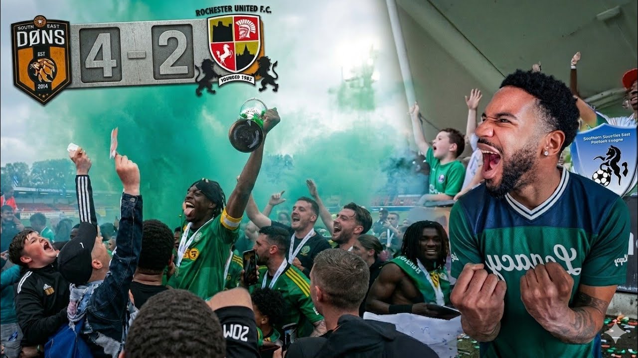 CHAOS in PUNTERS ROW! 😱 SE DONS vs Rochester United Play-Off Final