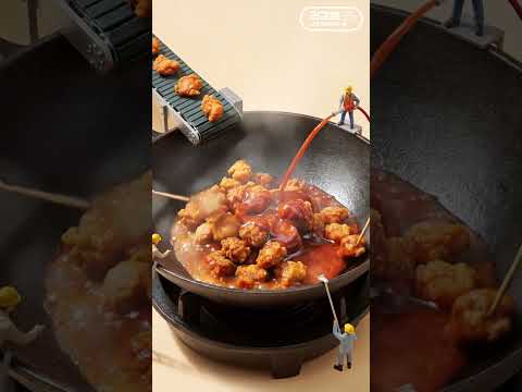 리김밥 미니어처 닭강정