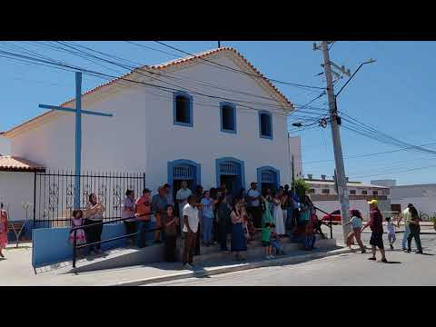 REINAUGURAÇÃO DA HISTÓRICA IGREJINHA DE SÃO SEBASTIÃO EM BELO CAMPO, BA.
