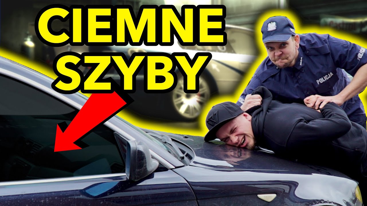 PRZYCIEMNIANIE SZYB vs POLICJA! *demontaż folii*