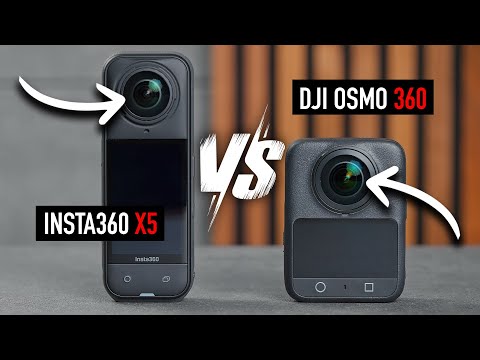 DJI Osmo 360 vs. Insta360 X5 – which 360° camera is really better?