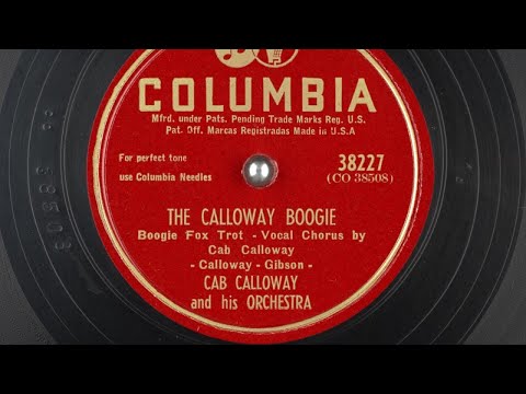 Cab Calloway and his Orchestra - The Calloway Boogie [1947]
