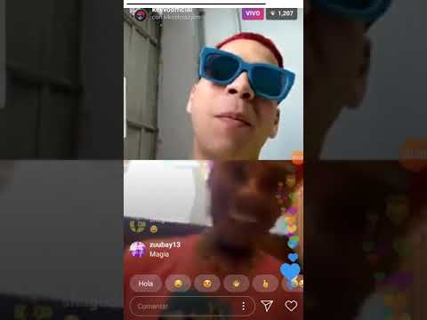 Kevvo y kiko el crazy anuncia colaboracion"en un live en Instagram