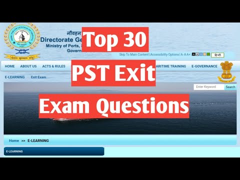 Top PST Exit Exam Questions 2023