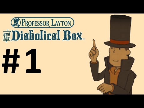 Let's Play Professor Layton & the Diabolical Box #1 [Blind]